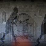 Shadows of knights from the exhibition "The Enigma of Pierre" by Picta Productions and Marelle Studio in 2023