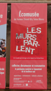 Affiche de l'exposition les Murs parlent